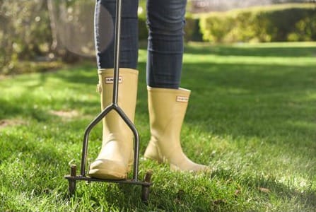 Manual Aerator - SpringLawn Maintenance | TodaysCreativeLife.com - Photo courtesy of Home Depot 