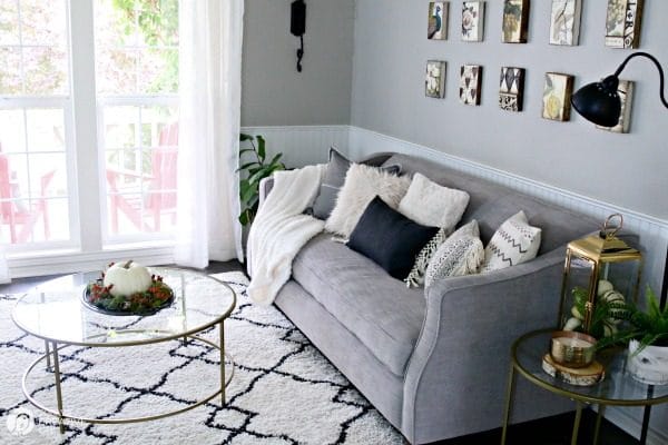 Simple Fall Decorating Ideas | Neutral Home Decor | Room Update | TodaysCreativeLife.com