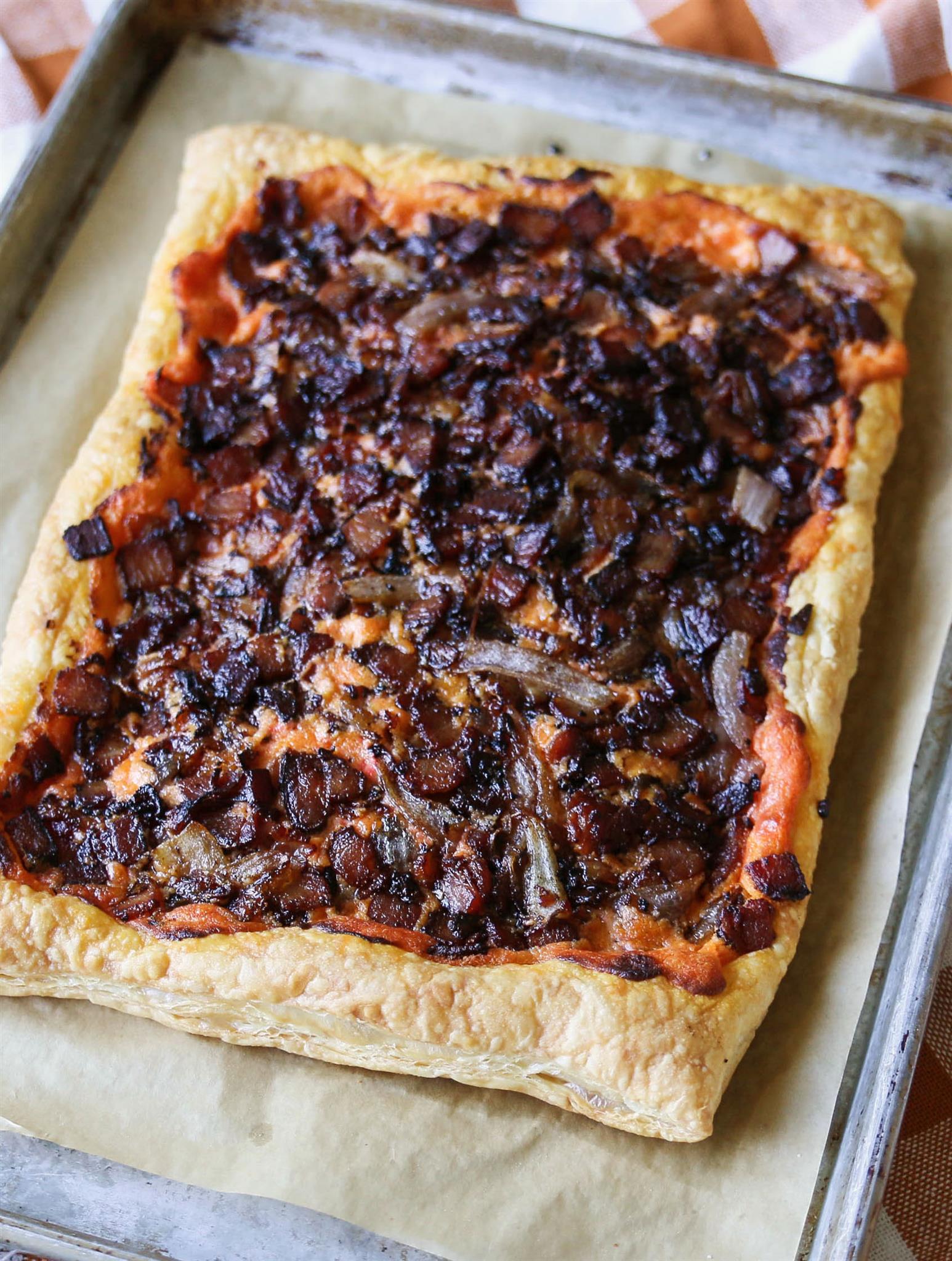 Puff Pastry Savory Tart Recipe Today's Creative Life