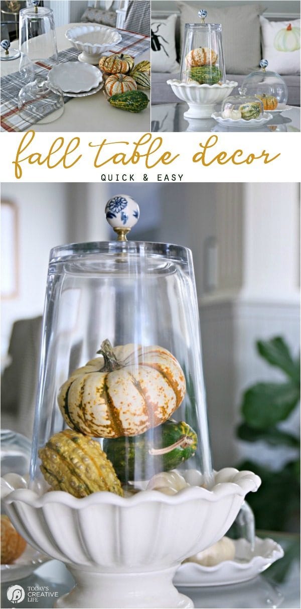 Simple Fall Table Decor - Today's Creative Life