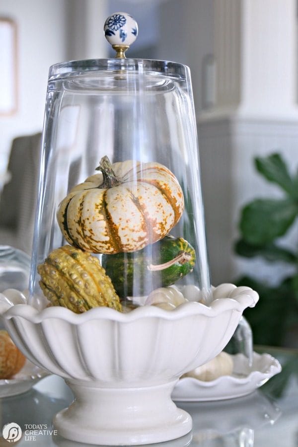 Simple Fall Table Decor | Easy Centerpiece Ideas | DIY | TodaysCreativeLIfe.com