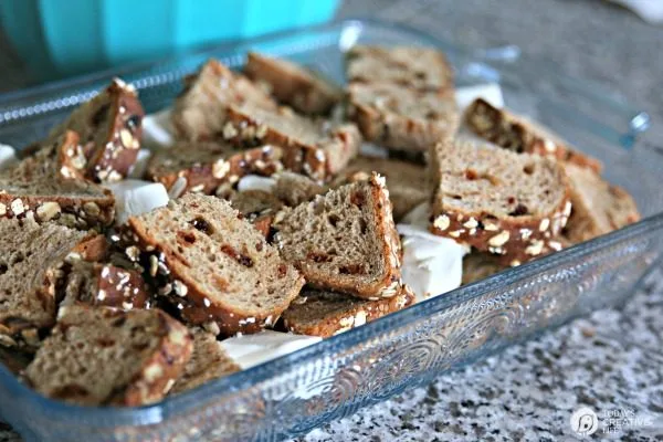 Pumpkin Cream Cheese French Toast Casserole | Breakfast Casserole Recipe | TodaysCreativeLife.com