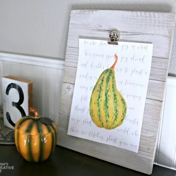 DIY Printable Wall Art for Fall | TodaysCreativeLife.com