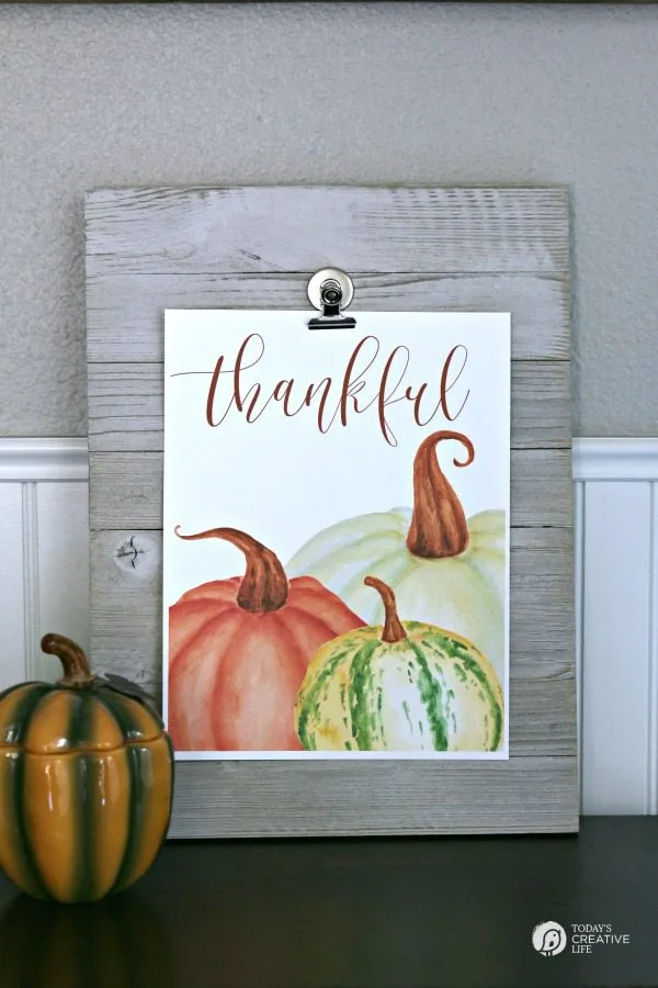 Free Printable Wall Art for Fall | TodaysCreativeLife.com