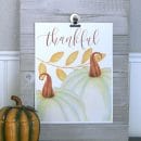 Free Printable Wall Art for Fall | Decorating with printables | TodaysCreativeLife.com