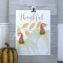 Free Printable Wall Art for Fall | Decorating with printables | TodaysCreativeLife.com