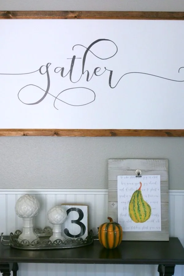 DIY Printable Fall Wall Decor | TodaysCreativeLife.com