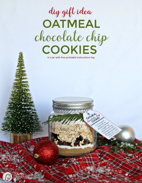 How to Make Chocolate Chip Oatmeal Cookie Jars - Jennibeemine