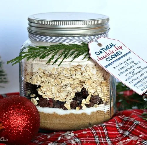 Oatmeal Cookie Mix in a Jar Recipe