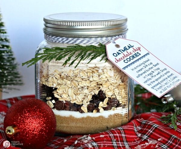 How to Make Chocolate Chip Oatmeal Cookie Jars - Jennibeemine