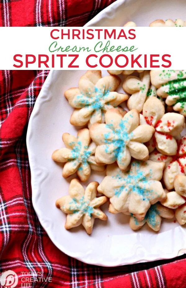 Plate of Christmas Cookies - TodayscreativeLife.com