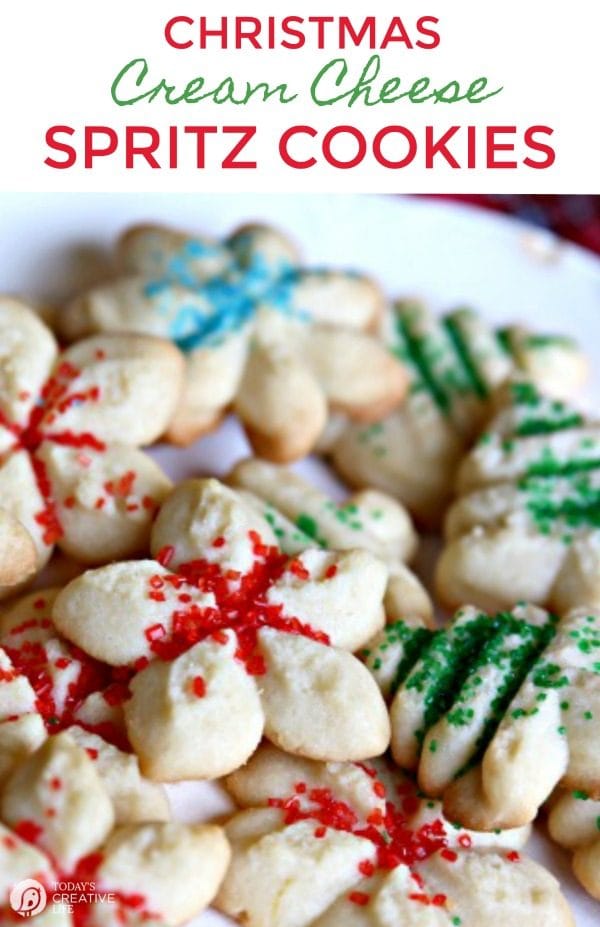 Easy Cream Cheese Spritz Cookies Recipe - Cooking LSL