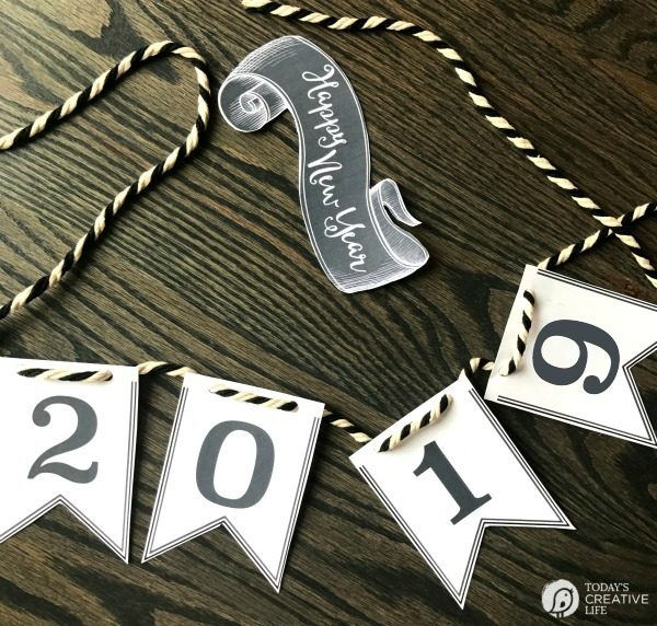 New Years Eve Printable Banner 2019