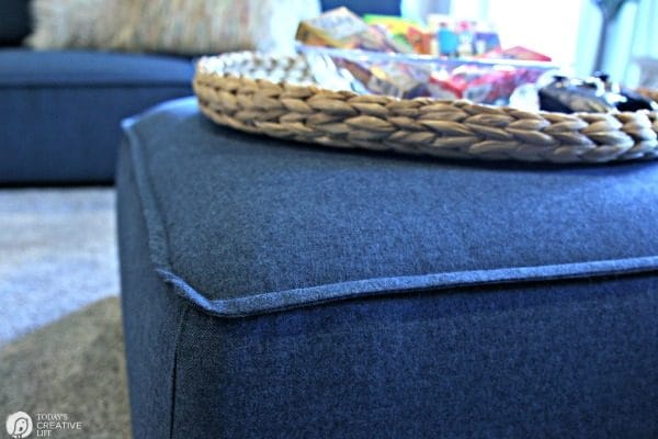 Tweed like Furniture for Finished Basements | TodaysCreativeLife,com