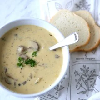 Homemade Cream of Mushroom Soup | Easy to make | Better than Condensed Canned Soup | TodaysCreativeLife.com