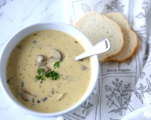 Homemade Cream of Mushroom Soup | Easy to make | Better than Condensed Canned Soup | TodaysCreativeLife.com