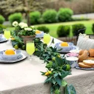 Setting your Outdoor Table