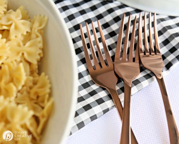 Rose gold Silverware | TodaysCreativeLIfe.com