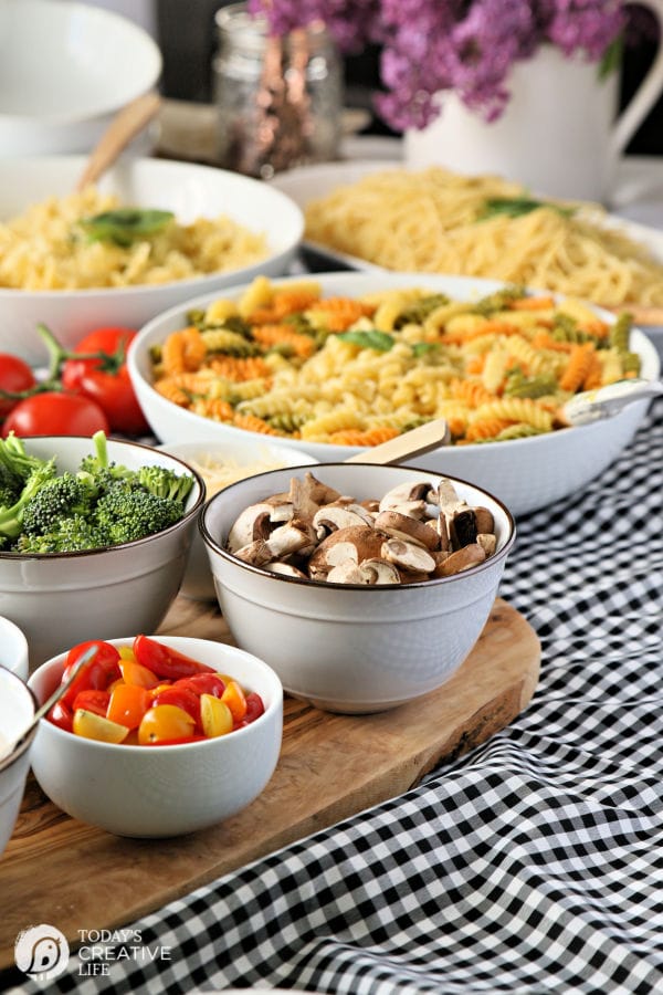 How To Host A Pasta Bar Today s Creative Life