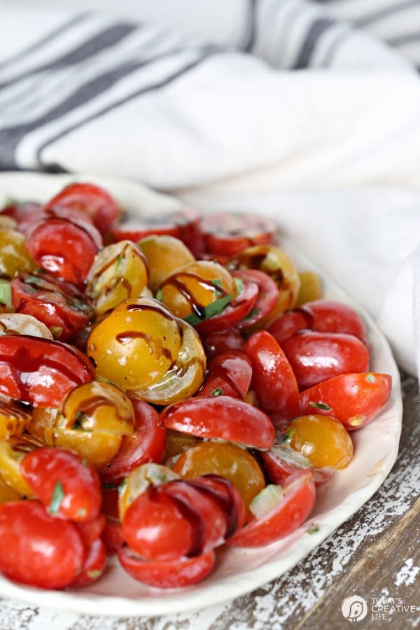 Tomato Salad with Buttermilk Vinaigrette Recipe | TodaysCreativeLife.com