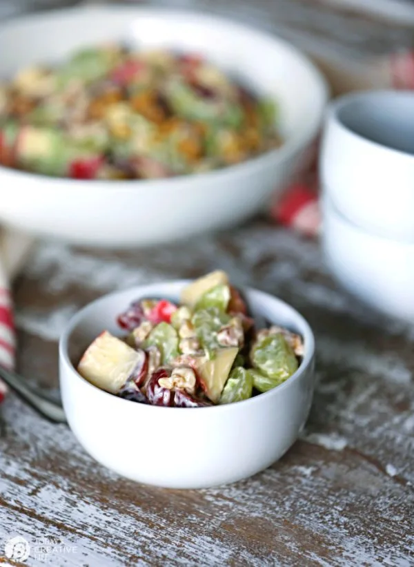 Classic Waldorf Salad Recipe | TodaysCreativeLife.com