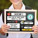 Printable Sign for Back to School