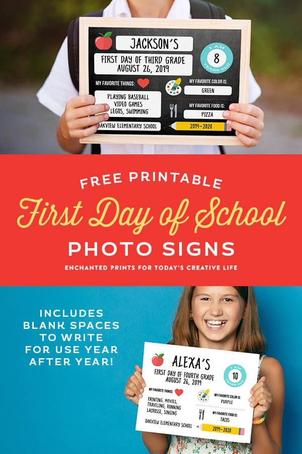 Back to School Printables