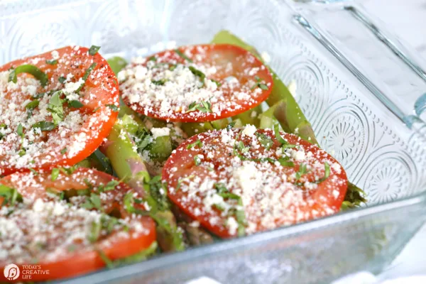 Asparagus and tomato side dish recipe 