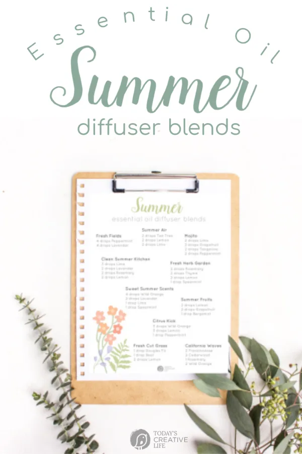 essential oil diffuser blend recipes 