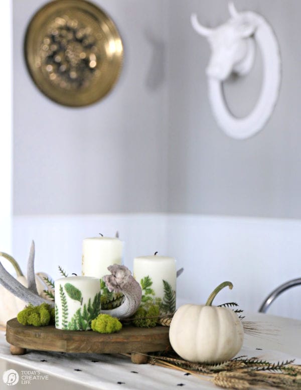 Decorated Tabletop with Candles