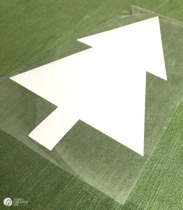 White tree for Cricut Project 