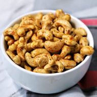 Toasted Curried Cashews