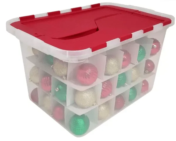 Christmas Ornament Storage Container