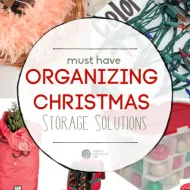 Organized Christmas Storage Ideas