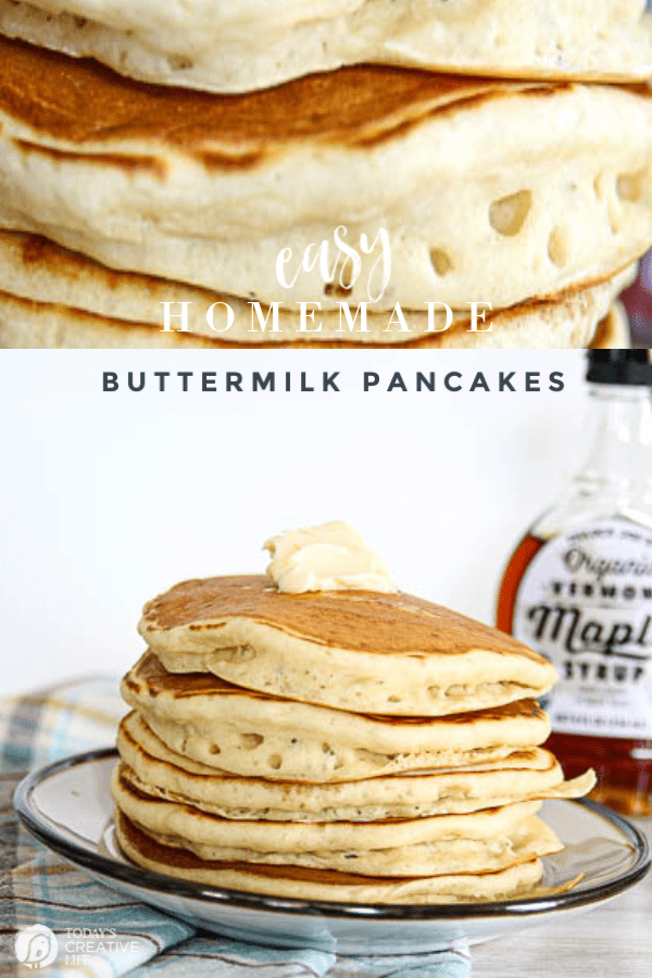 Buttermilk Pancakes Recipe - Today's Creative Life