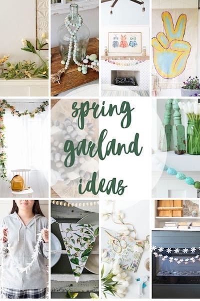 Photo Collage for spring decorating ideas