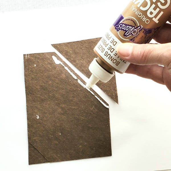 Gluing paper together