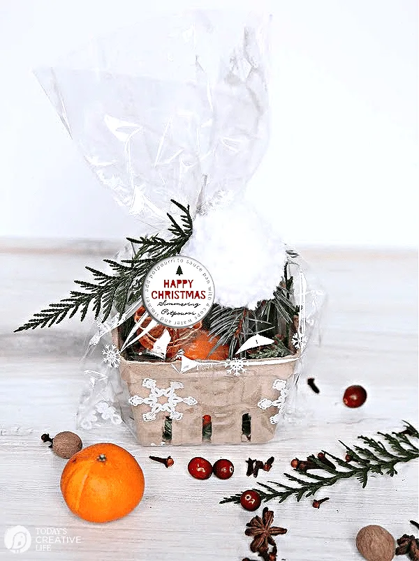 Wrapped Gift of Stovetop potpourri