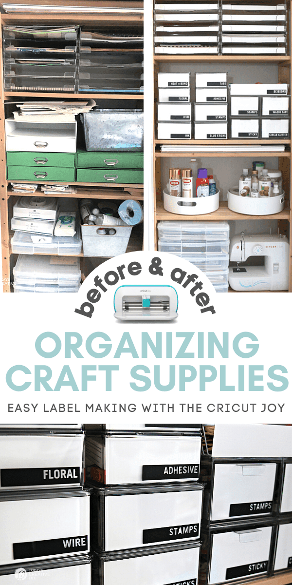 Organizing Craft Supplies 