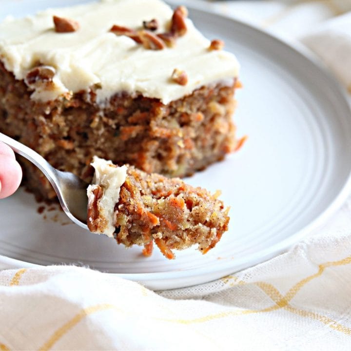 Carrot Pineapple Cake - Immaculate Bites