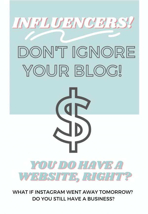 How to make money blogging graphic.