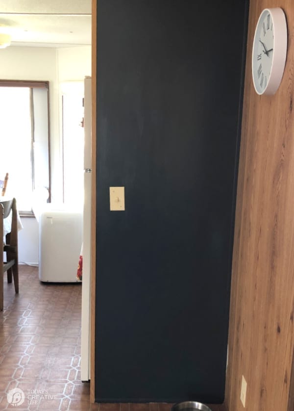 Blank Black Wall perfect for DIY for wall decor