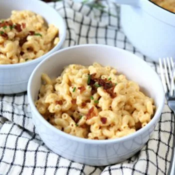 Bowls of Mac and Cheese.