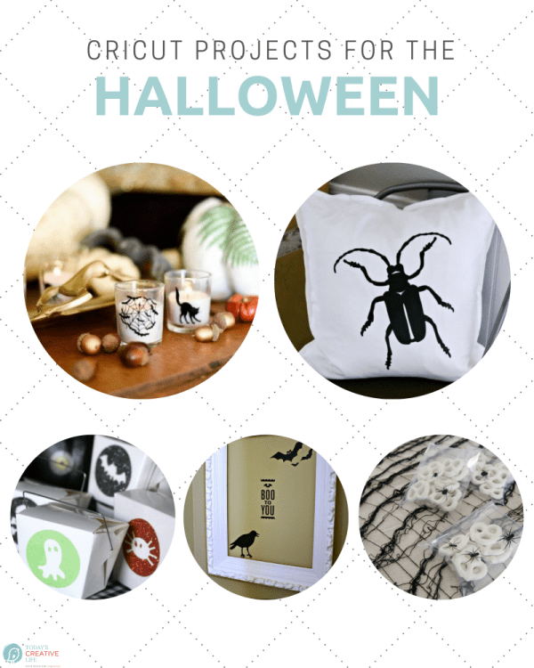 Halloween Cricut crafts using your Cricut photo collage