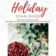 Holiday Stain Guide