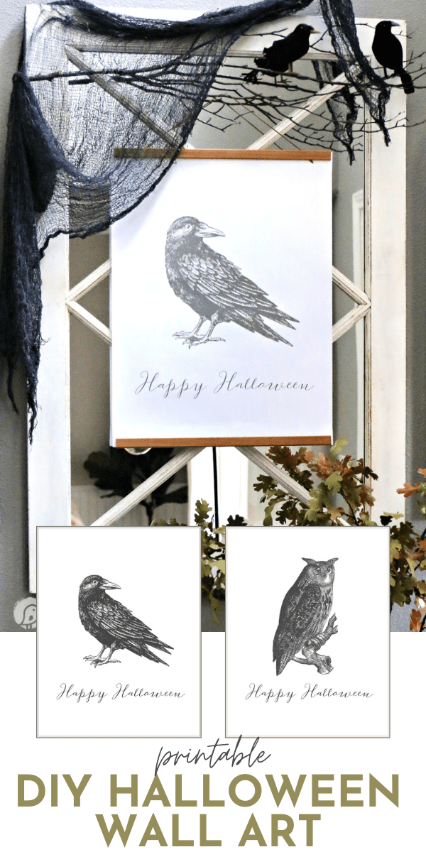 Photo Collage DIY Halloween Decor Ideas | printable posters