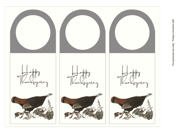 Thanksgiving Free Printables, wine tag label