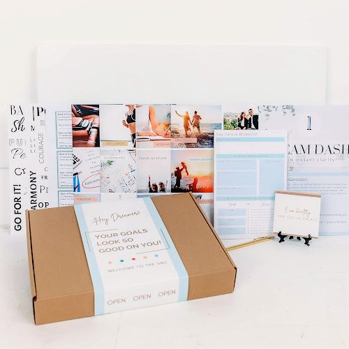 Vision Board Kit Box with Contents