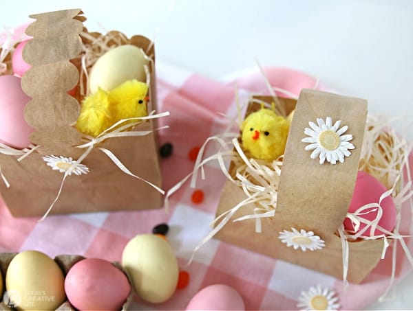 Paper Bag Easter Baskets