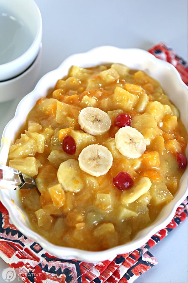 fruit salad with instant pudding